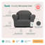 Fauteuil club Weybridge, microsuède rond-1896382008