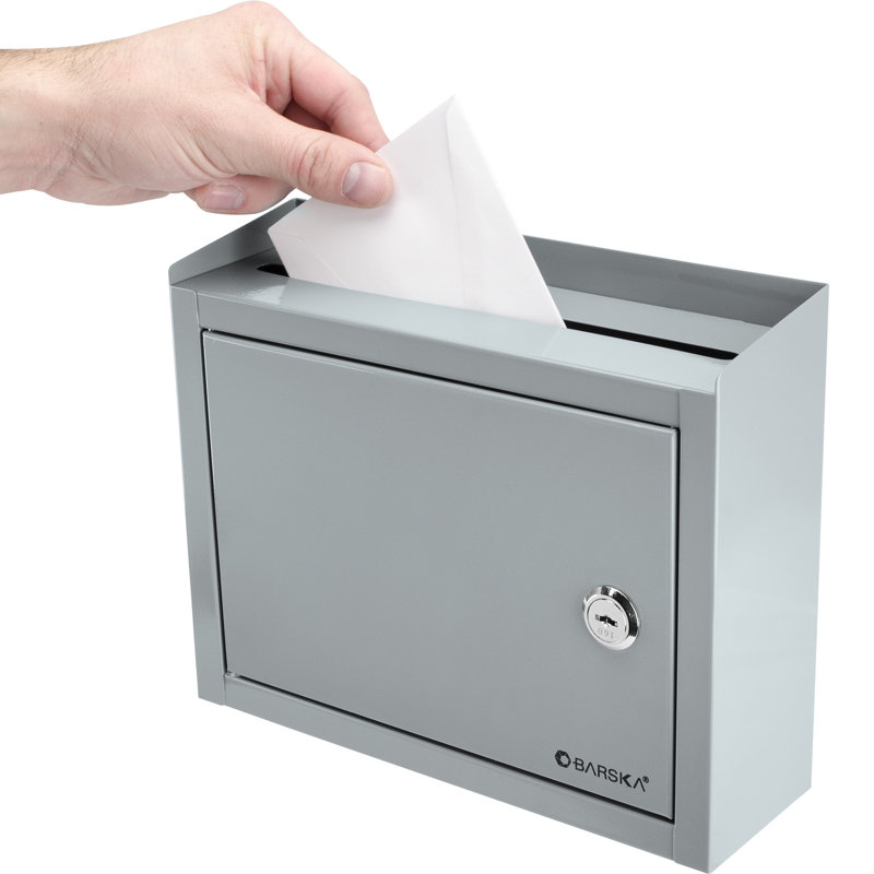 MULTI PURPOSE DROP BOX ,9.75 X3 X7.75 INCH