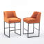 Tabouret de comptoir rembourré Charney-635709208