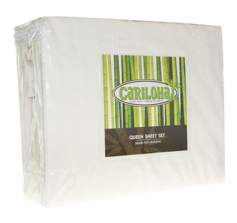 Rayon Twill Sheet Set, White, Split King Sheet Set +1 Fitted Sheet +1Pillowcases