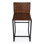 Butler Urban Brown Woven Leather Bar Stool