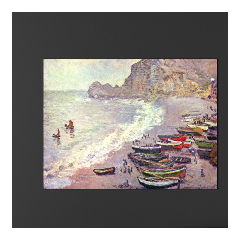 Claude Monet - Wrapped Canvas Painting, 90cm H x 120cm W x 1.8cm D