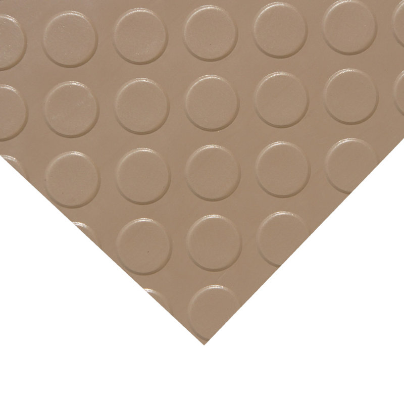 Rouleau de garage beige métallique «Coin-Grip» 4 pi x 20 pi, 4 pi x 4 pi 