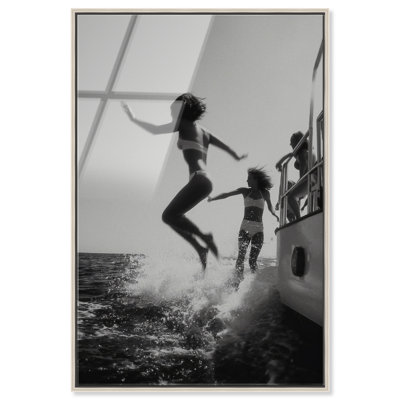 Liquid Gravity Print by Oliver Gal