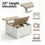 Table basse 17 po 17 po Farmhouse-1288754071