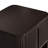 Potomac Reeding Pattern Open Shelf with 1 Push to Open Drawer Nightstand Wooden Accent-1369640796
