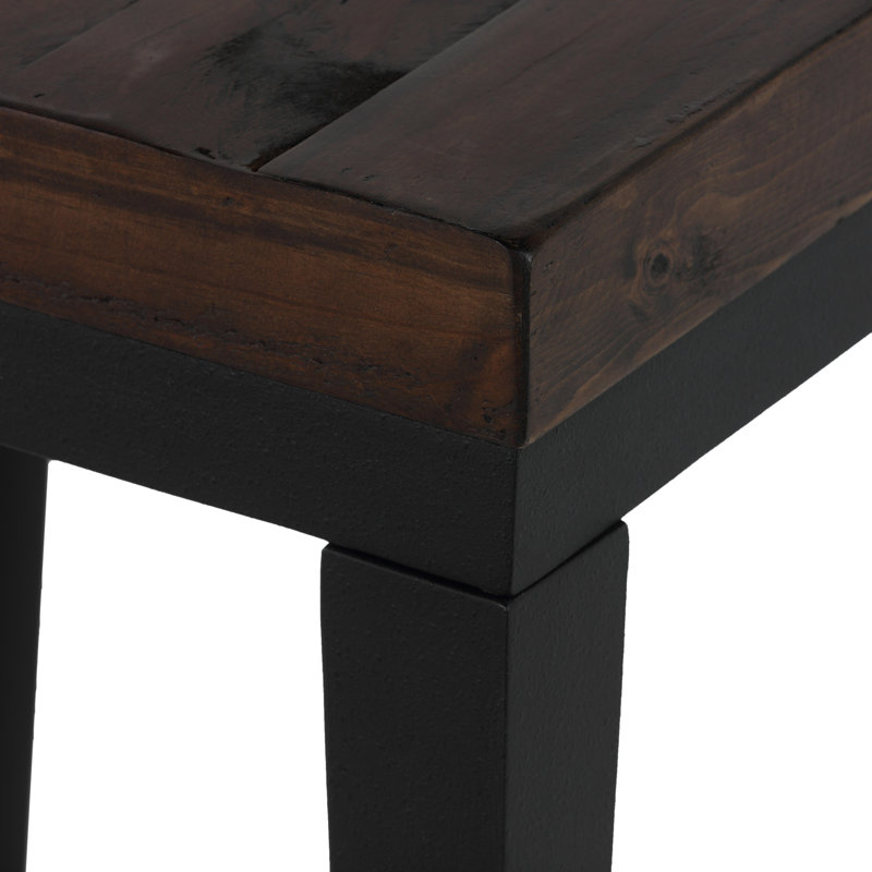 Bevins Solid Wood Top Single Coffee Table