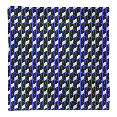 Polyester Geometric Square Napkin
