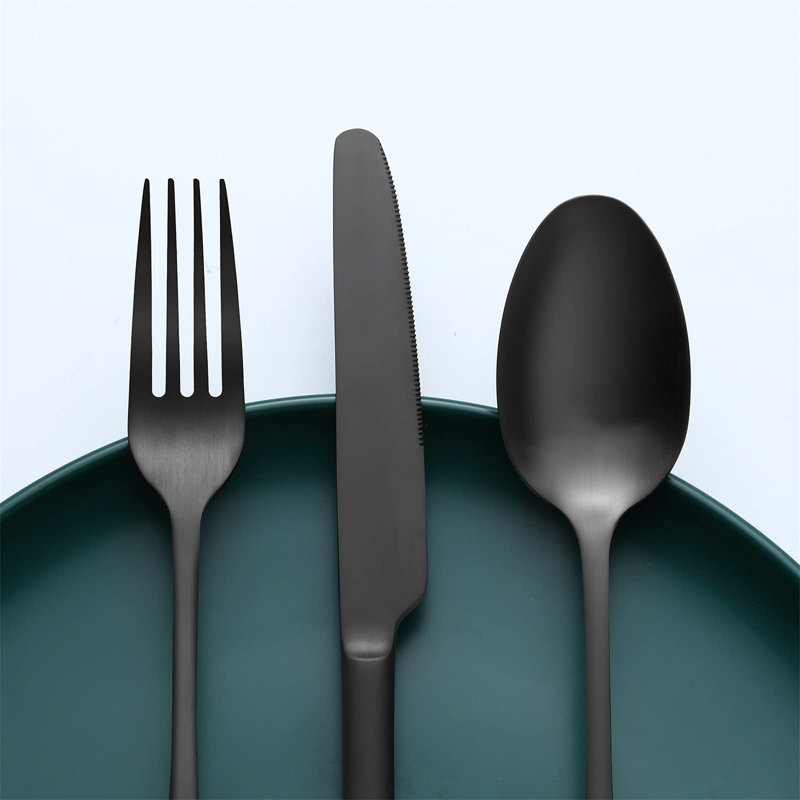 Brayden Studio Bunkley 30 Piece Stainless Steel Cutlery Set , Service for 6