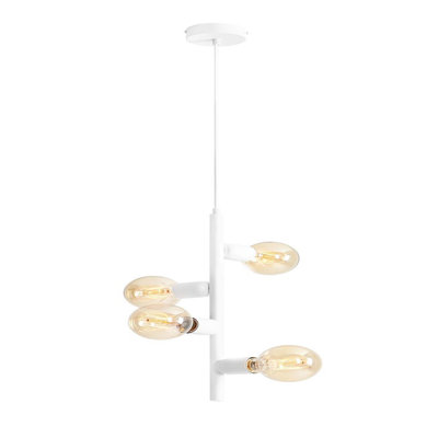 Pruitt 4 - Light White Teardrop Pendant