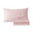 Lacoste Cotton Percale Sheet Set, Crisp Feel & Breathable Bedding, Deep Pocket Fitted Sheet, Iced Pink, Queen-35177733-35177721