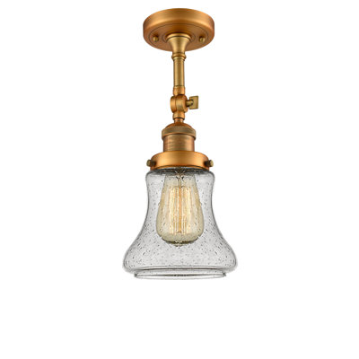 Edda Glass Semi Flush Mount