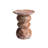 Ivy Bronx Silfi Travertine Effect Stool End Table Durable Weatherproof Indoor And Outdoor Side Table-1776089157