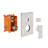Shower System with Shower Head, Hand Shower, Slide Bar, Bodysprays, Shower Arm, Hose, Valve Trim, and Lever Handles-129590022
