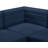 Enso Velvet L-Shaped Sectional Reversible-1552648000