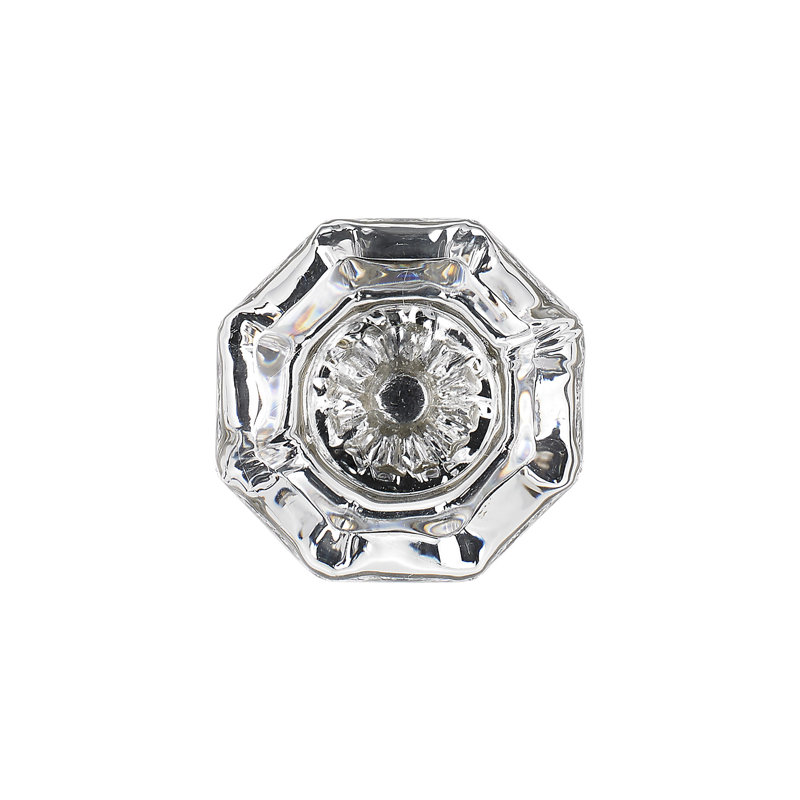 Poignée géométrique Expression, Nickel mat