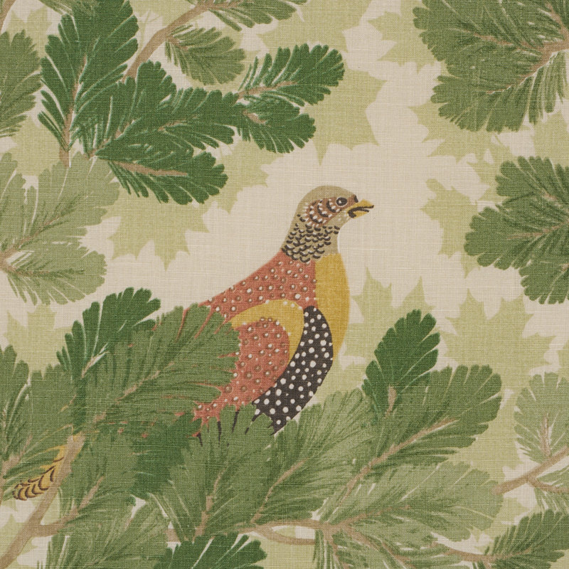Covey Hedge Fabric, Pine