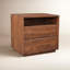 Broughton 1 Drawer Solid Wood Bedside Table