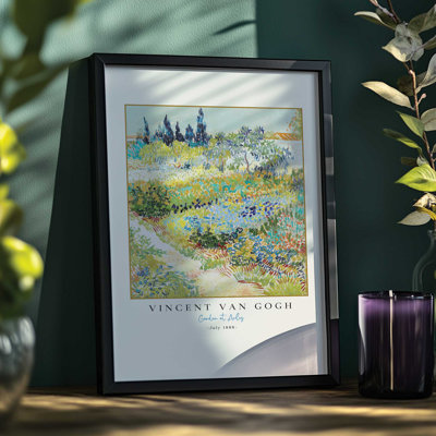 Van Gogh's Garden at Arles v3 Print