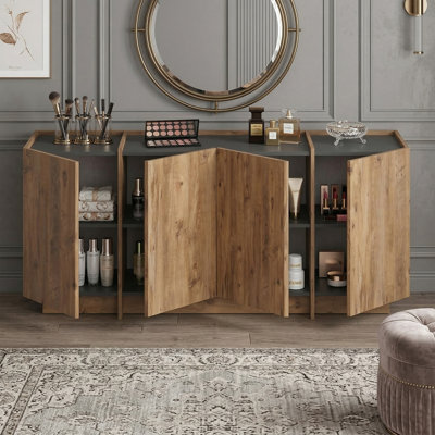 Buffet de 71 po de largeur et console polyvalente Renwick