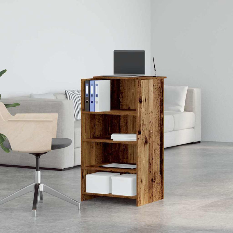 Stefhon Standing Desk, Old Wood