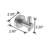 Topcraft Aluminum Wall-Mounted Bathroom Multi-Function Hook-119431940