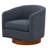 Arnardo Fabric Wood Base Swivel Chair-1153398287