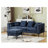 85" Chenille Tufted Sectional Sofa-106714697