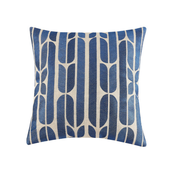 Trina Turk Residential Oceanside Embroidered Linen Pillow | Wayfair