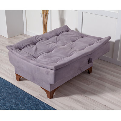 Selph Velvet Sofa Bed