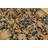Antique Art Deco Small Scatter Size Wool Black, Multicolor Rug