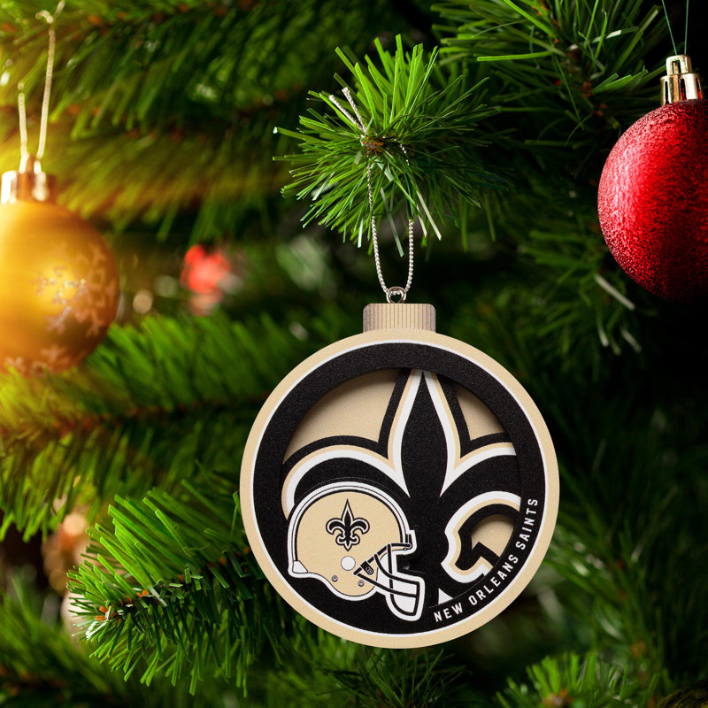 Ornement NFL Holiday, Saints de la Nouvelle-Orléans