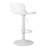 Beora Modern Swivel PP Adjustable Height Bar Stool, Set of 2-349828735-343280311