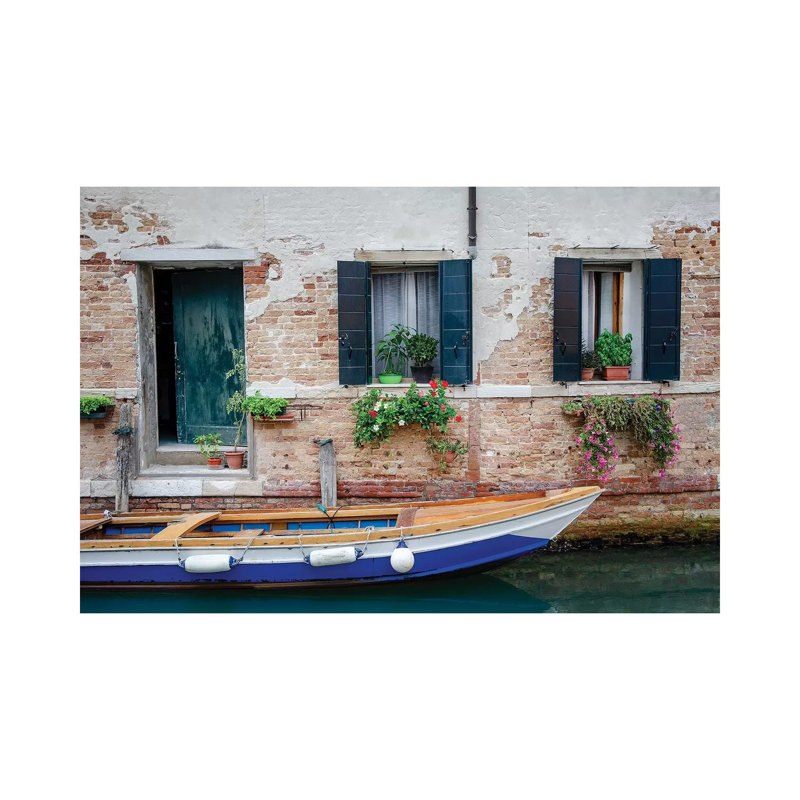 Workboat Resting by Laura DeNardo - Wrapped Canvas Print, 101.6 cm H x 66.04 cm W x 1.91 cm D
