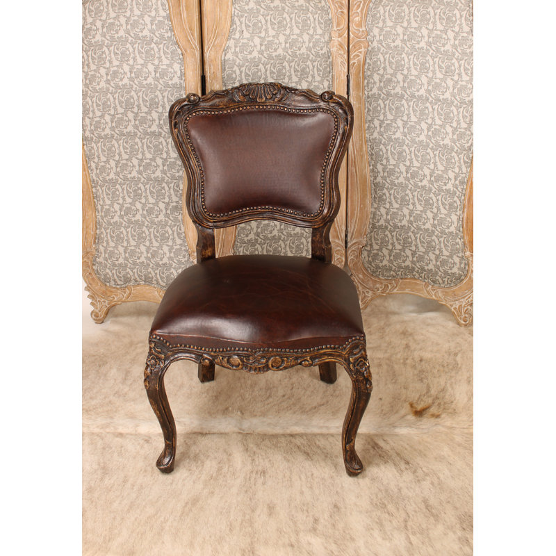 Chaise rembourrée Katherine, Brun