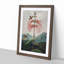 Flowering Plant and Birds by R.J. Thornton - Picture Frame Graphic Art Print-55576150-55576147