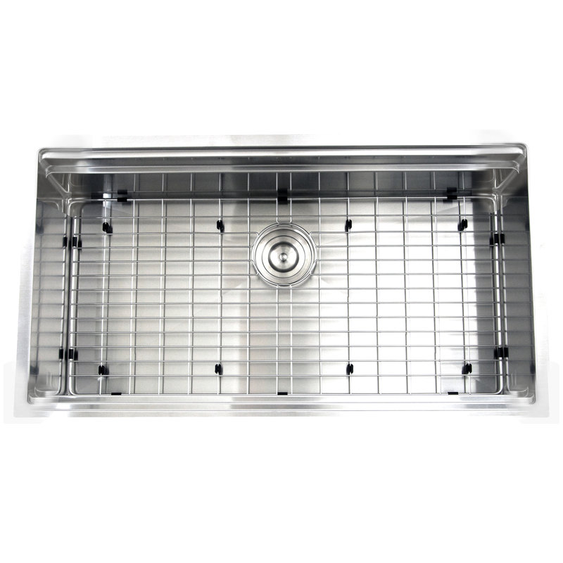 Pro Series 36 Stainless Steel Undermount Single Basin Kitchen Sink