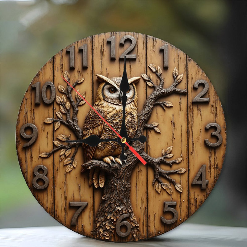 Horloge licorne bleue