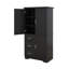 Armoire de rangement haute et large avec portes et trois tiroirs-1628456134