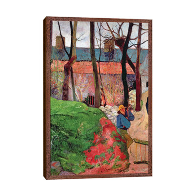 Cottage At Le Pouldu, 1890 by Paul Gauguin - Painting on Canvas