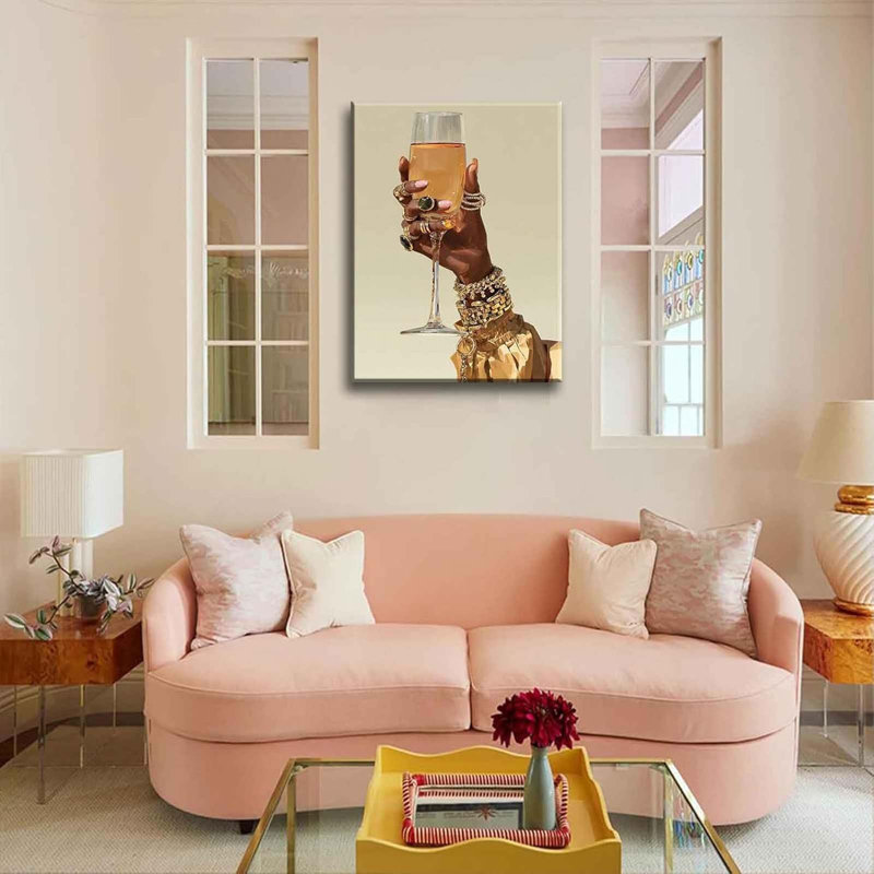 1 Piece Wrapped Canvas Wall Art, 60cm H x 40cm W