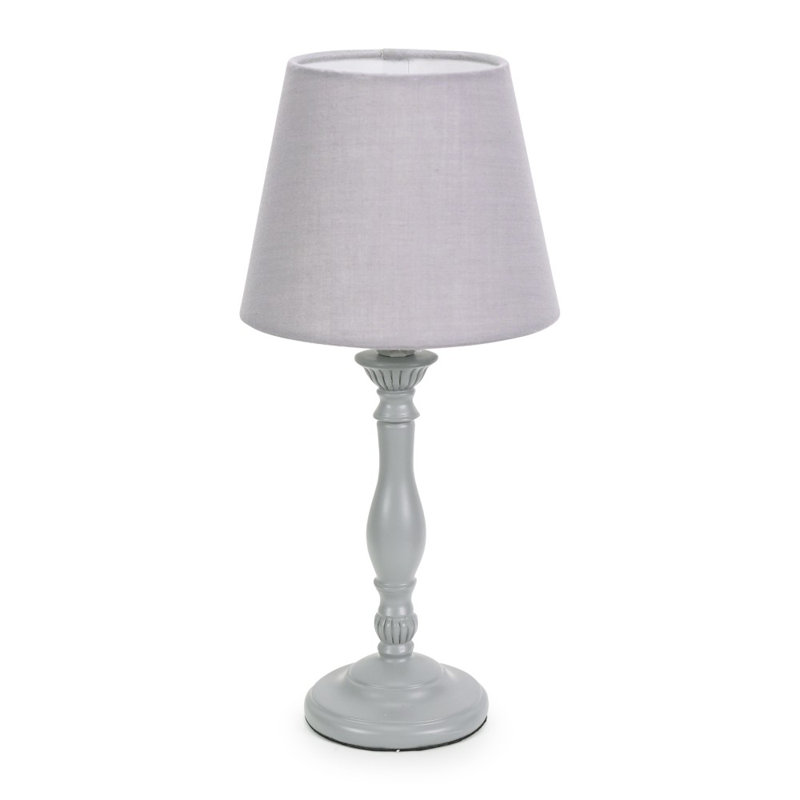 Darian Table Lamp, Grey, No