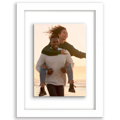 Merranda Two-Sided Floating Picture Frame to Display Photos, Wall Art, and Pressed Flowers