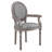 Emanate Vintage French Upholstered Fabric Dining Armchair-187404660-232494602