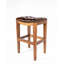 Plazonja BR-200 Saddle Brown Tufted Bar Stool-856716157