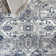 Lawton Modern Persian Vintage Medallion Light Gray/Navy Rug