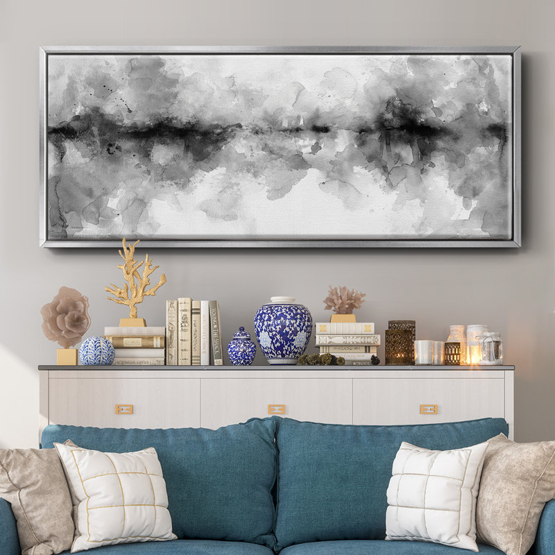 Island Mist- Framed Canvas