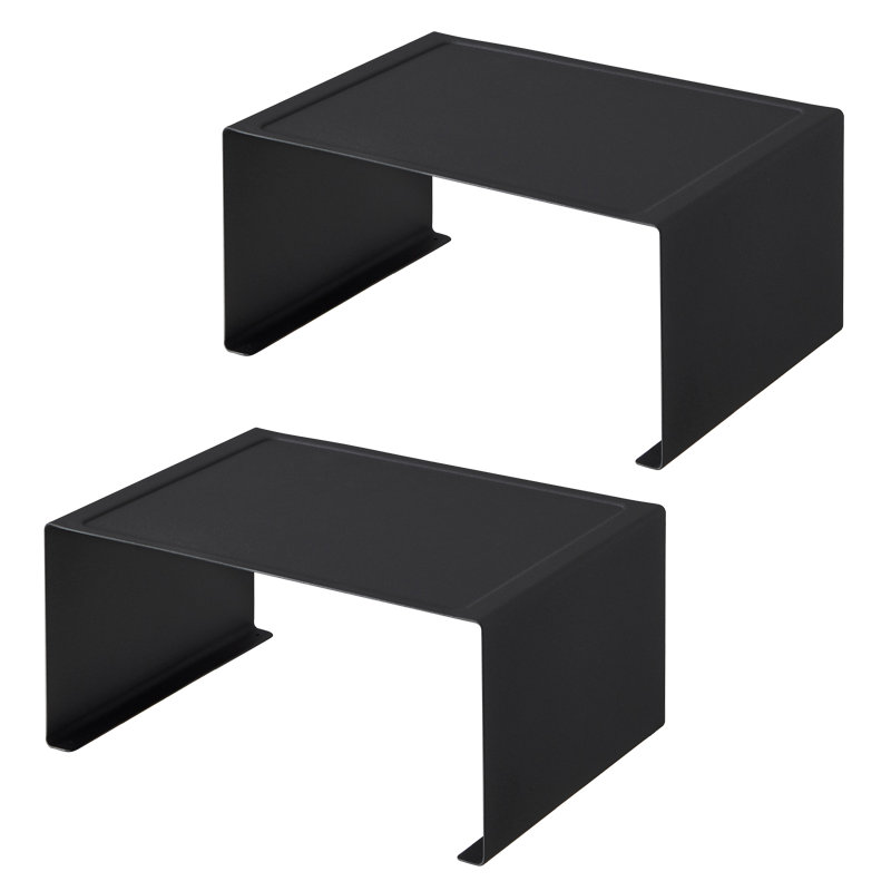 Support à épices empilable, Noir, H 5,51 po x l 12,01 po x P 8,66 po