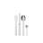 Alessi Santiago Stainless Steel (18/10) Flatware Set - Service for 6-9841367