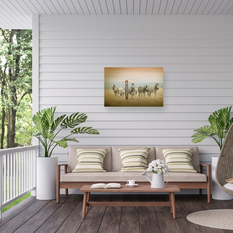 "Christine Von", reproduction sur toile par Christine Von, H 22 po x l 32 po
